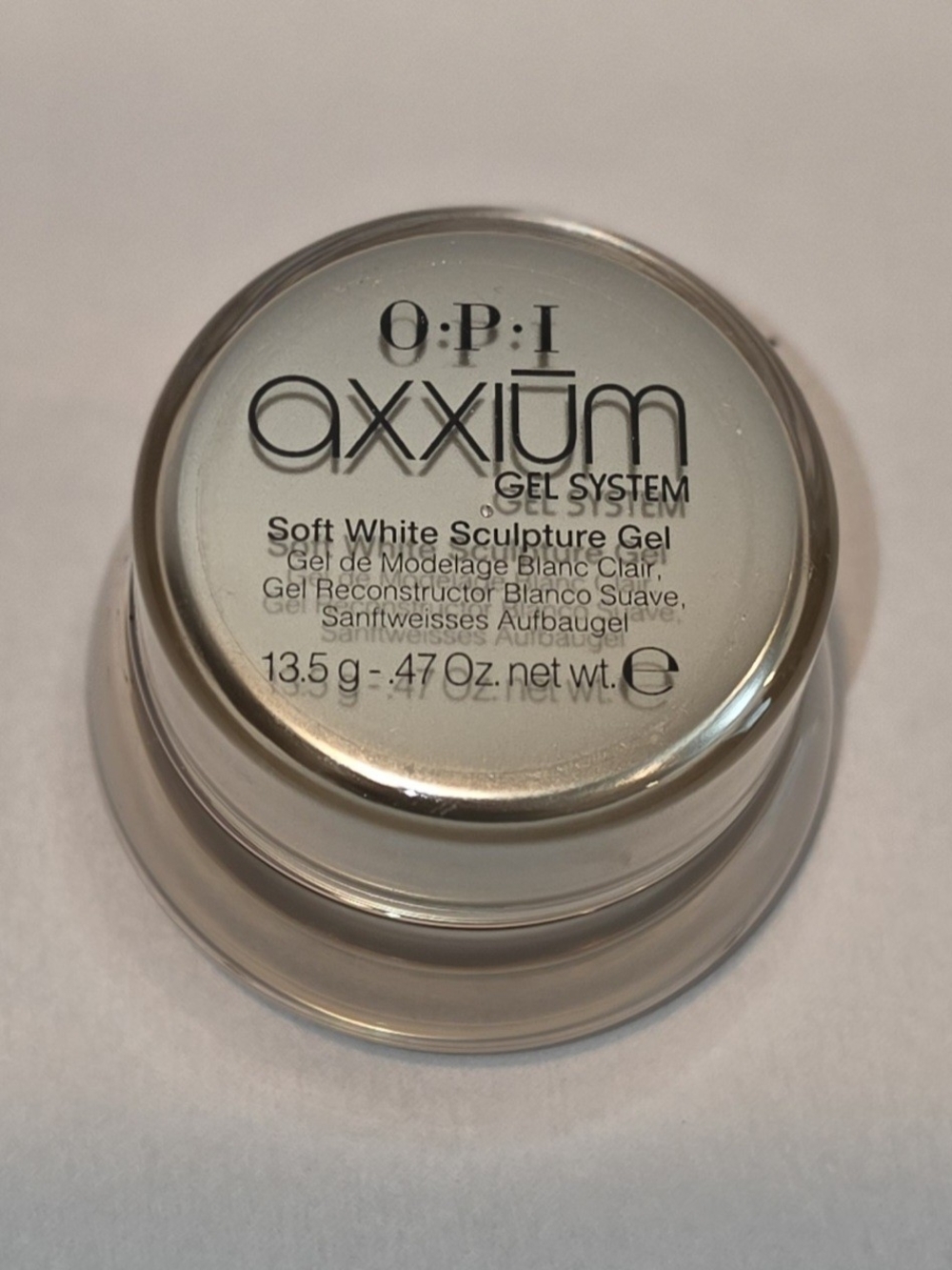 OPI Axxium Soft White Sculpting Gel Pot - White